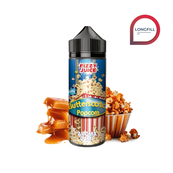 Fizzy Juice “Butterscotch Popcorn” Longfill 24ml